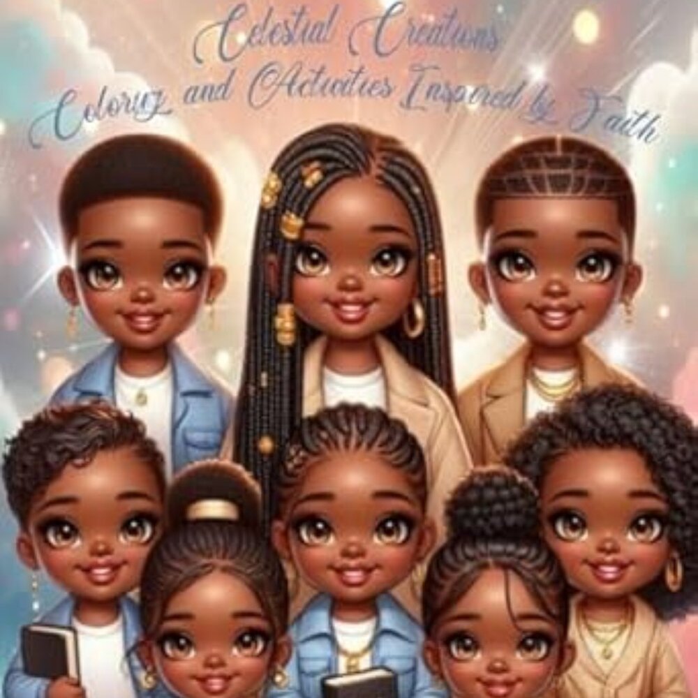 Celestial Creations: Coloring & Activities Inspired by Faith Book